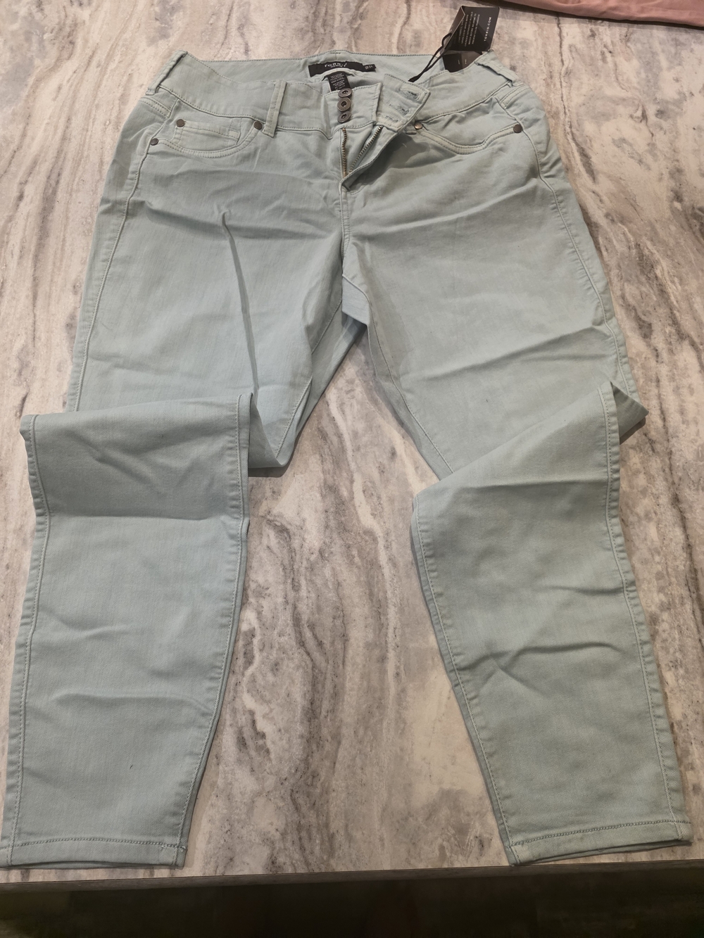 TORRID JEGGING STEEL BLUEDEPT 005216 Size 16R New